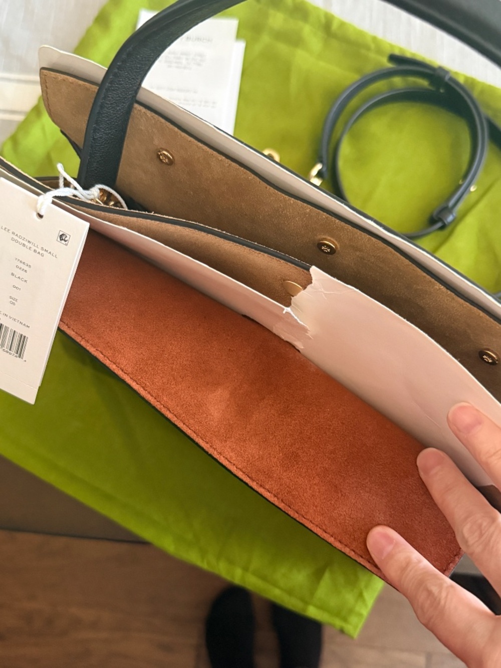 Tory Burch Lee Radziwill Double Bag - Picture 12 of 12